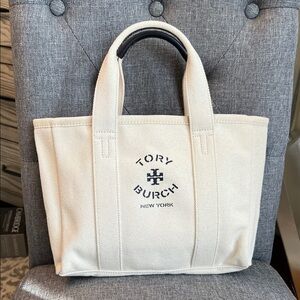 Tory Burch Canvas Mercer Mini Tote NWOT